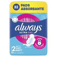Absorbante Always Ultra Super, Marimea 2, 32 buc, P&G