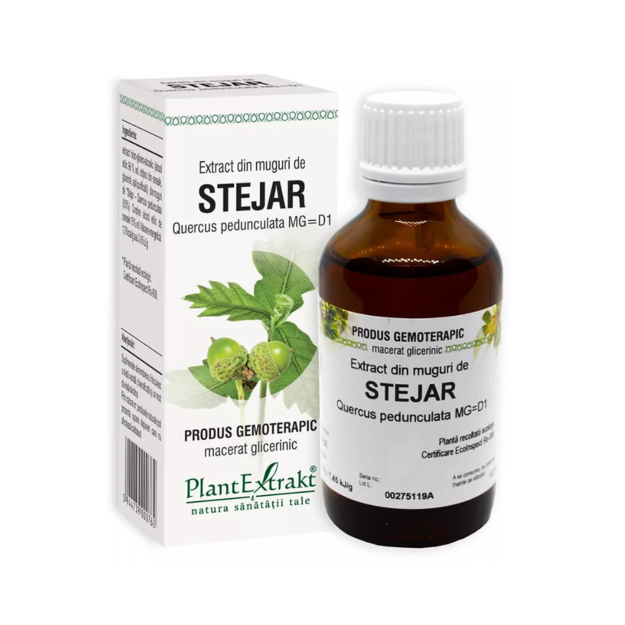 Extract din muguri de stejar, 50 ml, Plant Extrakt