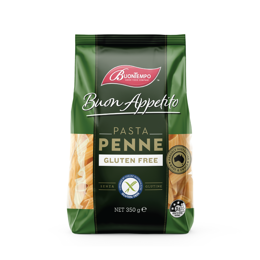 Paste penne fara gluten Buontempo, 350 g, Buontempo