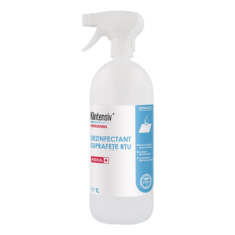 Dezinfectant de suprafete, 1 L, Klintensiv