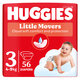Scutece Ultra Comfort, Nr.3, 4-9 kg, 56 bucati, Huggies 801232