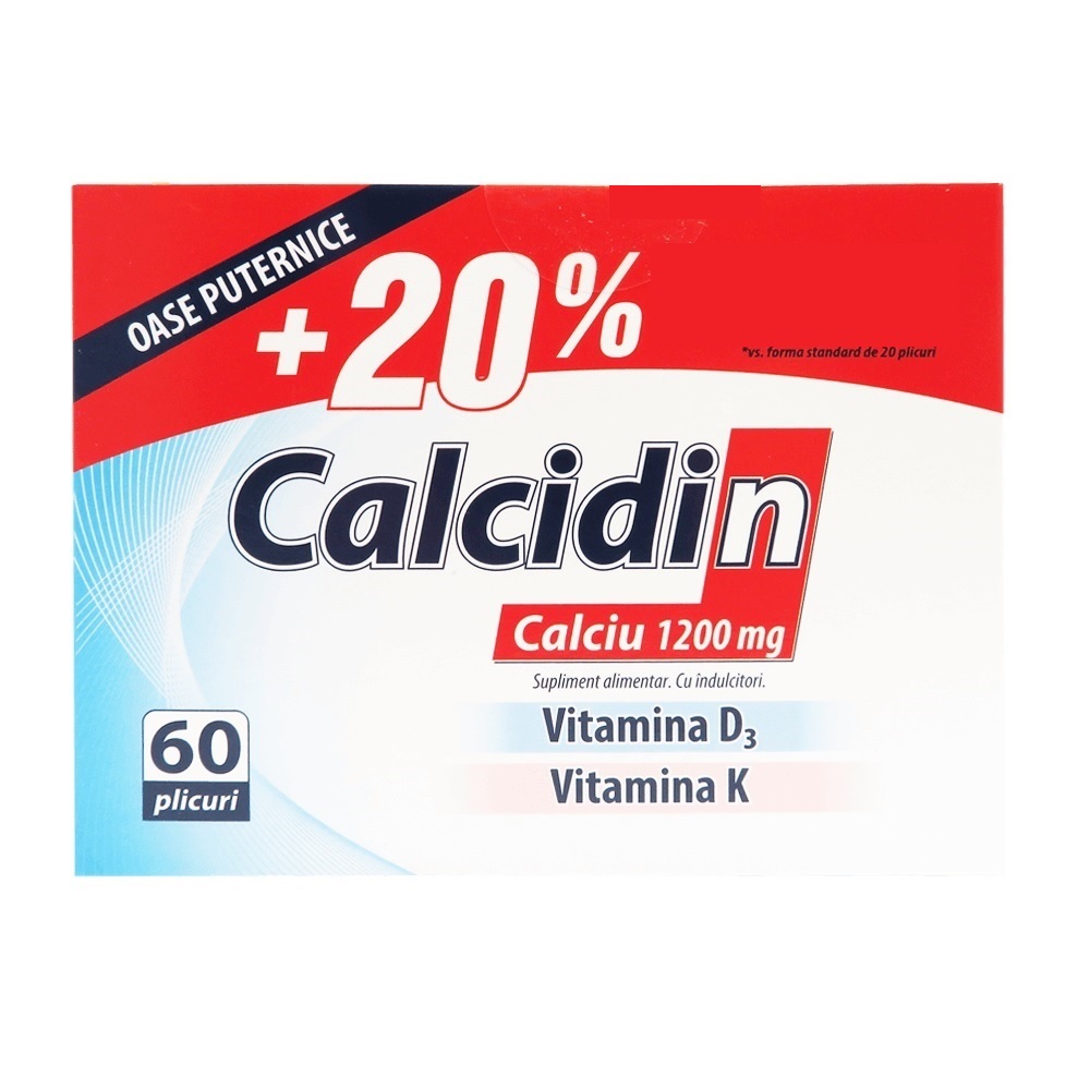 Calcidin, 60 plicuri, Zdrovit