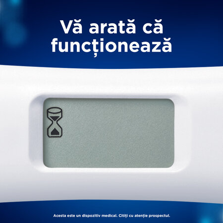 Test de sarcina cu indicator de saptamani, 1 bucata, Clearblue 766002