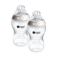 Set biberoane cu autosterilizare Natural Start, 3 luni+, 2x340 ml, Tommee Tippee