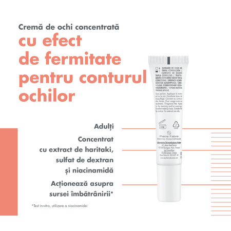 Crema de ochi cu tripla actiune Hyaluron Activ B3, 15 ml, Avene 537060