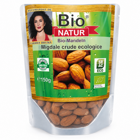 Migdale crude Bio, 150 g, Bio Natur