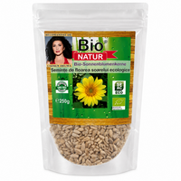 Seminte de floarea soarelui Bio, 250 g, Bio Natur