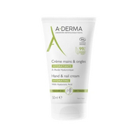 Crema hidratanta pentru maini si unghii, 50 ml, A-Derma