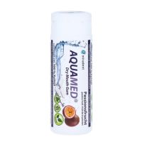 Guma de mestecat pentru gura uscata fara zahar Aquamed Passion Fruit, 30 bucati, Miradent