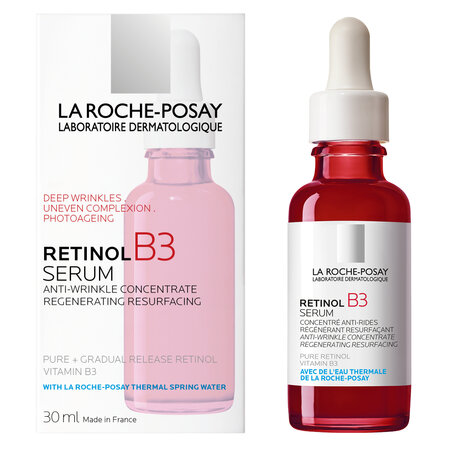 Ser antirid pentru fata Retinol B3, 30 ml, La Roche-Posay 559410