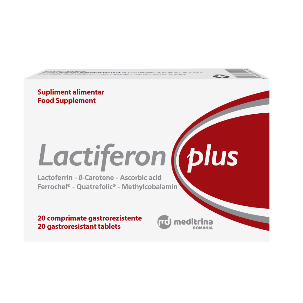 Lactiferon Plus, 20 comprimate, Meditrina