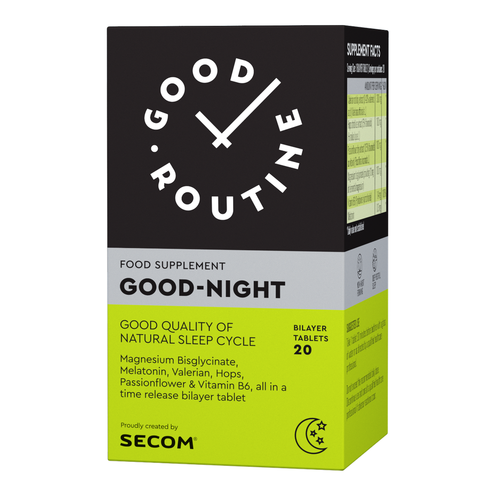 Good Night, 20 tablete dublu-strat, Good Routine