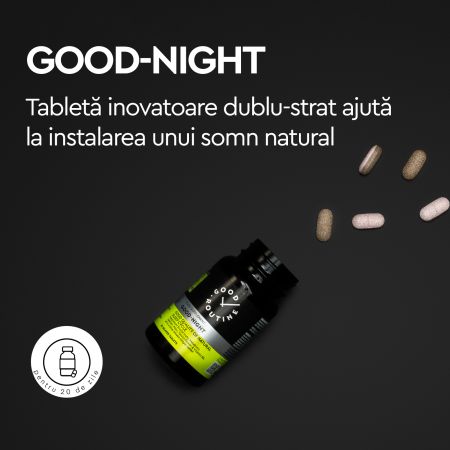 Good Night, 20 tablete dublu-strat, Good Routine 777337