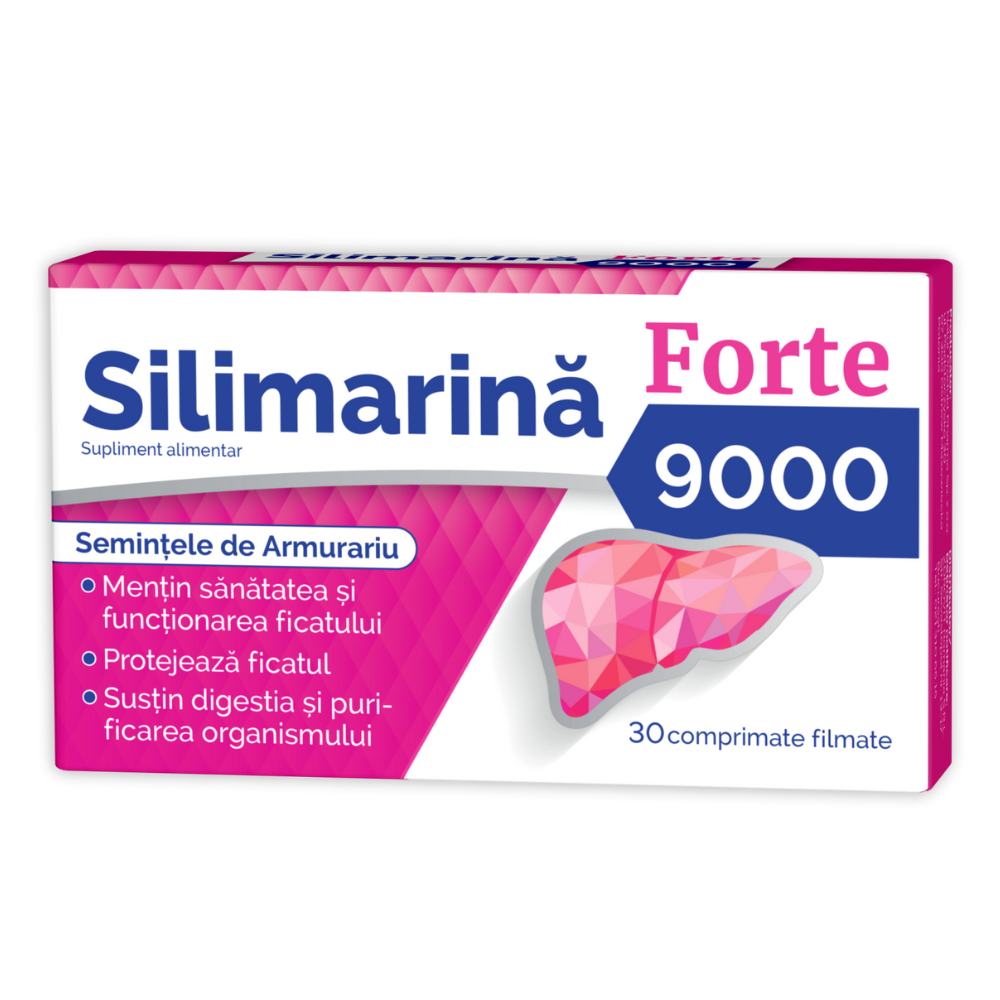 Silimarina Forte, 9000 mg, 30 comprimate, Zdrovit