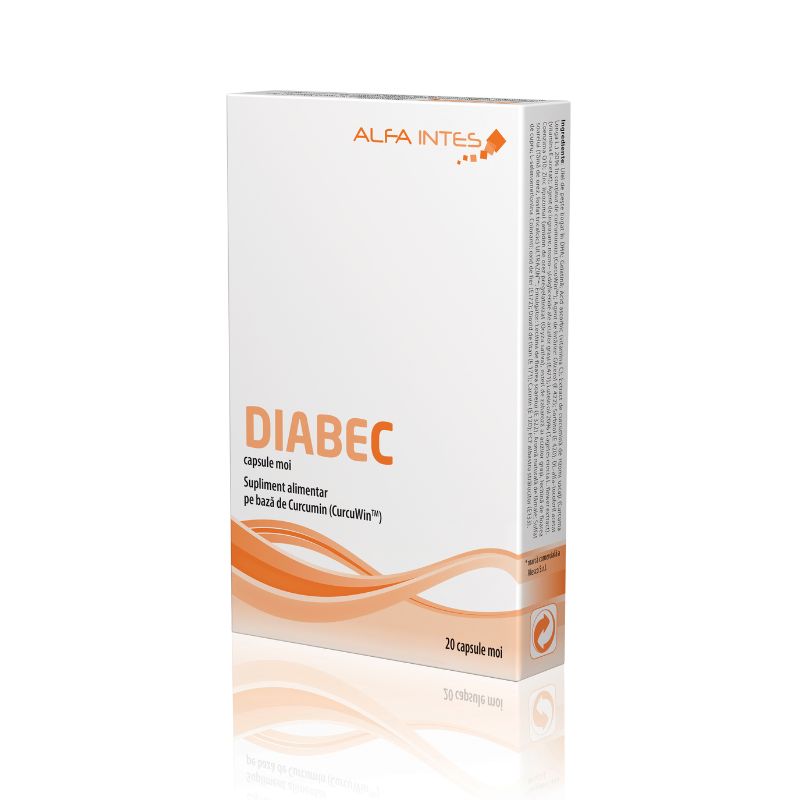 Diabec, 20 capsule, Alfa Intes