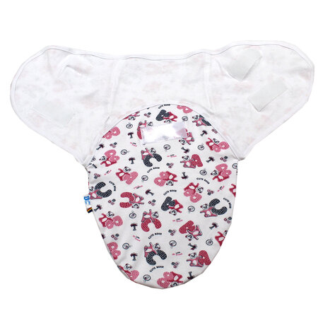Paturica de infasat, 50 cm, 0-3 luni, Baltic Bebe 645240