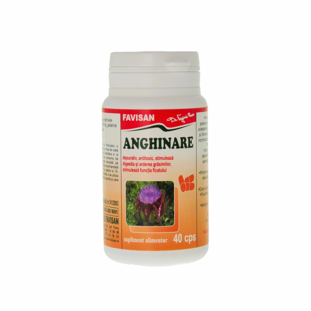 Anghinare, 40 capsule, Favisan