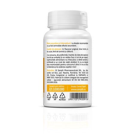 Vitamina E, 60 capsule, Zenyth 772235