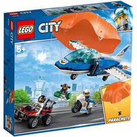 Arest cu parasutisti al politiei aeriene, L60208, Lego City