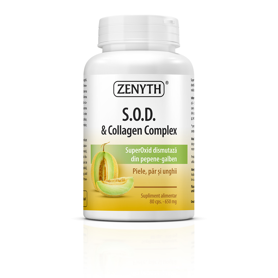 S.O.D & Colagen Complex, 650 mg, 80 capsule, Zenyth