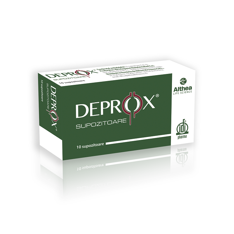 Supozitoare Deprox, 10 buc, Althea Life Science