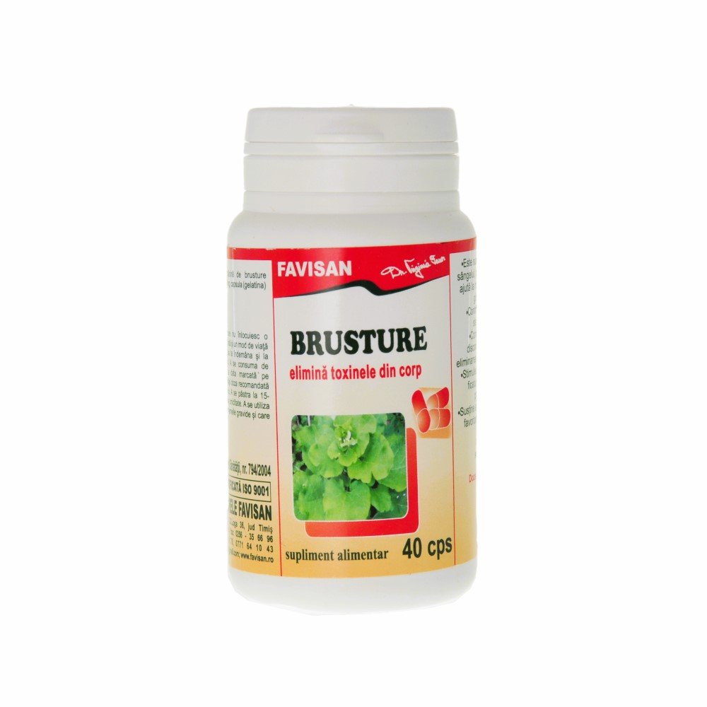 Brusture, 40 capsule, Favisan