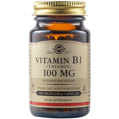 Vitamina B1 vegetala, 1000 mg, 100 capsule, Solgar