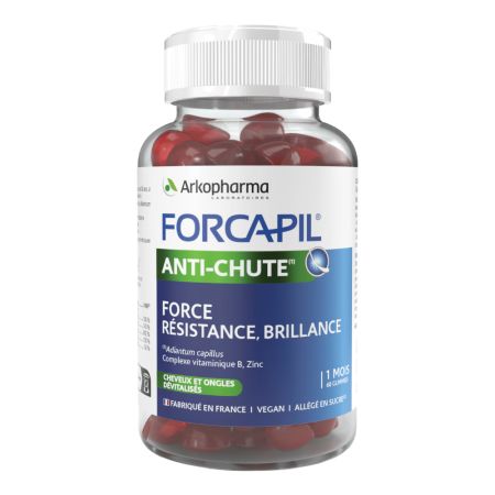 Jeleuri anti-caderea parului, 60 jeleuri, Forcapil