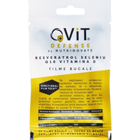 Filme bucale cu vitamine, 25 bucati, Qvit
