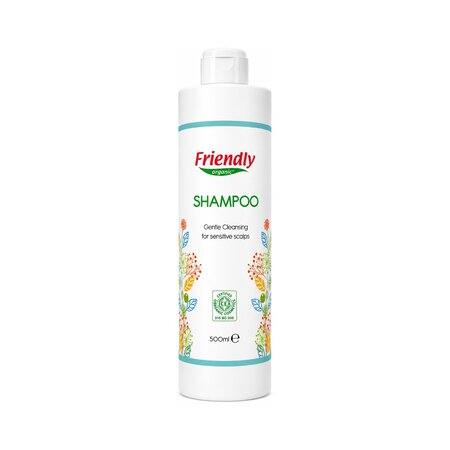 Sampon cu ovaz organic pentru adulti, 500 ml, Friendly Organic