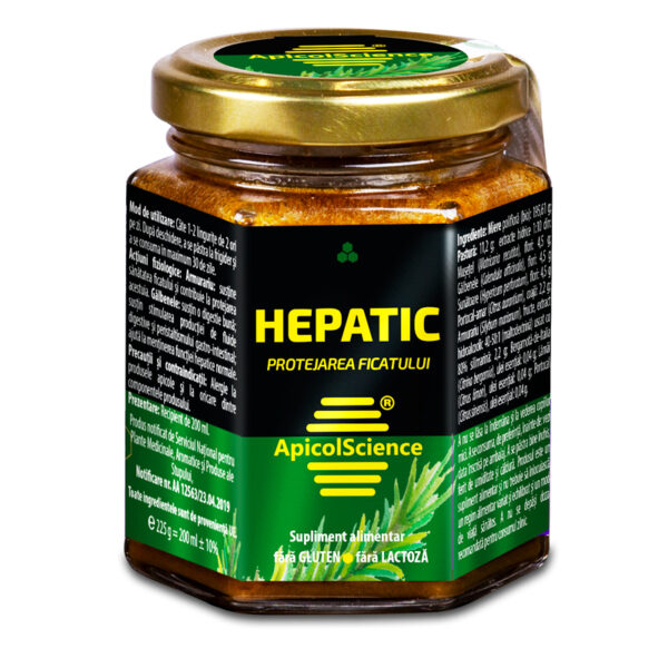 Hepatic miere poliflora, 200 ml, ApicolScience