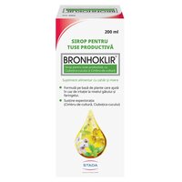 Bronhoklir tuse productiva sirop, 200 ml, Stada