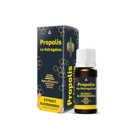 Propolis cu Astragalusi extract Glicerohidric