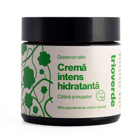 Crema intens hidratanta, 60 ml, Trio Verde