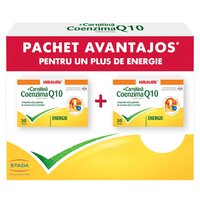 Pachet Coenzima Q10 si Carnitina, 30+30 capsule, Walmark