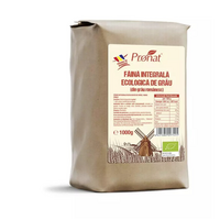 Faina integrala ecologica de grau, 1 kg, Pronat