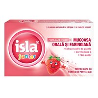 Isla junior cu aroma de capsuni, 20 tablete, Engelhard Arzneimittel
