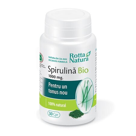 Spirulina Bio, 1000 mg