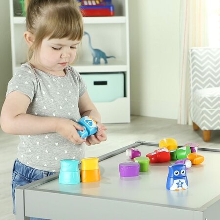 Bufnita cu cifre si forme, +18 luni, Learning Resources 537617