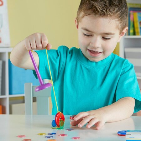 Set steam magie cu magneti, +5 ani, 39 piese, Learning Resources 537633