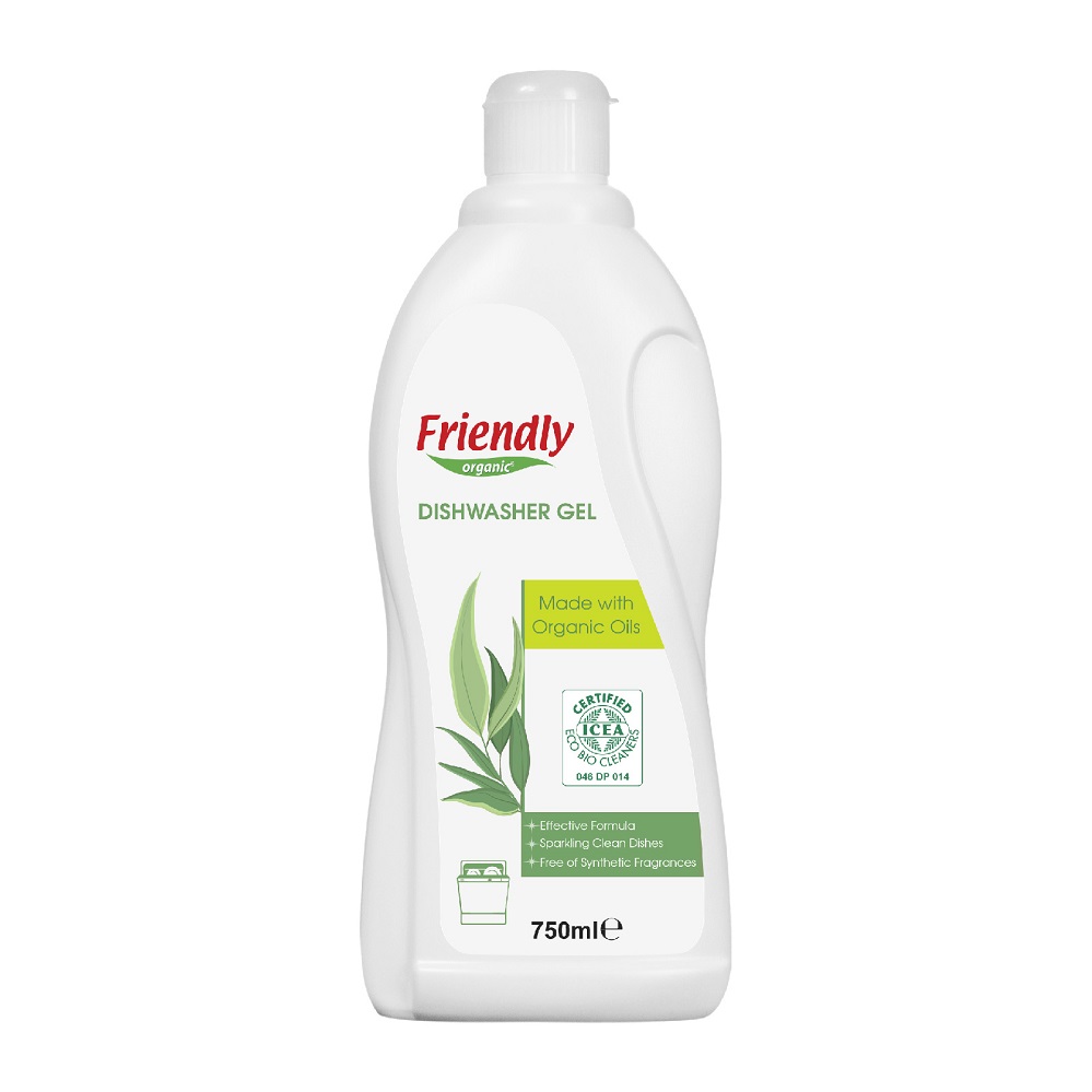 Detergent pentru masina de vase, 750 ml, Friendly Organic