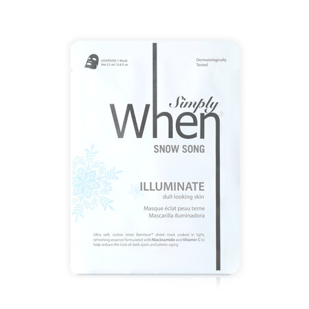 Masca pentru luminozitate cu vitamina C si niacinamida Snow Song