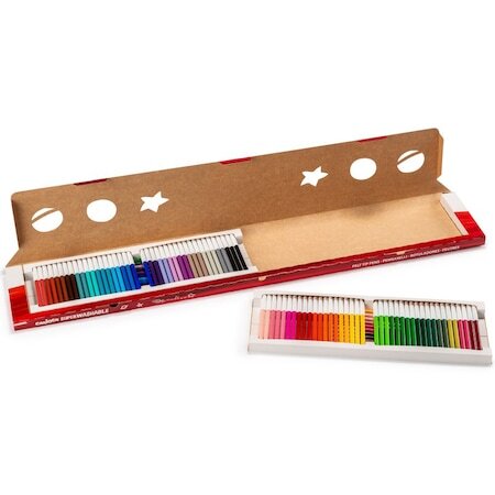 Set carioca la metru, + 3 ani, 100 bucati, Carioca 538085