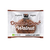 Cookie Bio cu nuci si cacao fara gluten, 50 g, Kookiecat