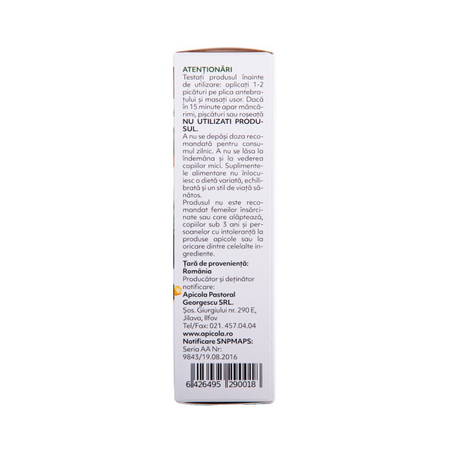 Spray de gat cu propolis, ulei de pin, salvie si portocal, 20 ml, Albina Carpatina 816869