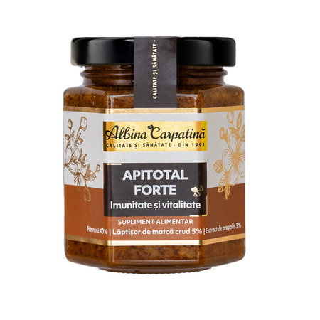 Imunitate si vitalitate, Apitotal Forte, 200 g, Albina Carpatina
