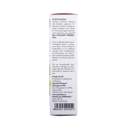 Extract de propolis verde 100% natural, 20 ml, Albina Carpatina 816886