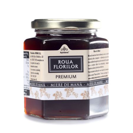 Miere de mana Roua Florilor, 500 g, Apidava