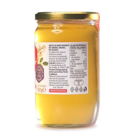 Miere de salcam Roua Florilor, 950 g, Apidava 761847