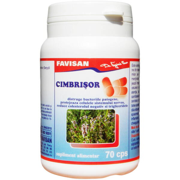 Cimbrisor, 70 capsule, Favisan